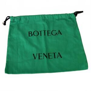 Authentic Bottega Veneta Purse Dust Bag Drawstring Green 14" x 11"